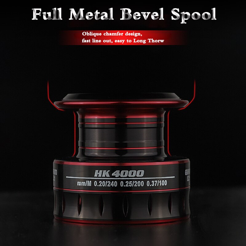 Fishing Reels 1000-7000 Metal Spool for salt water
