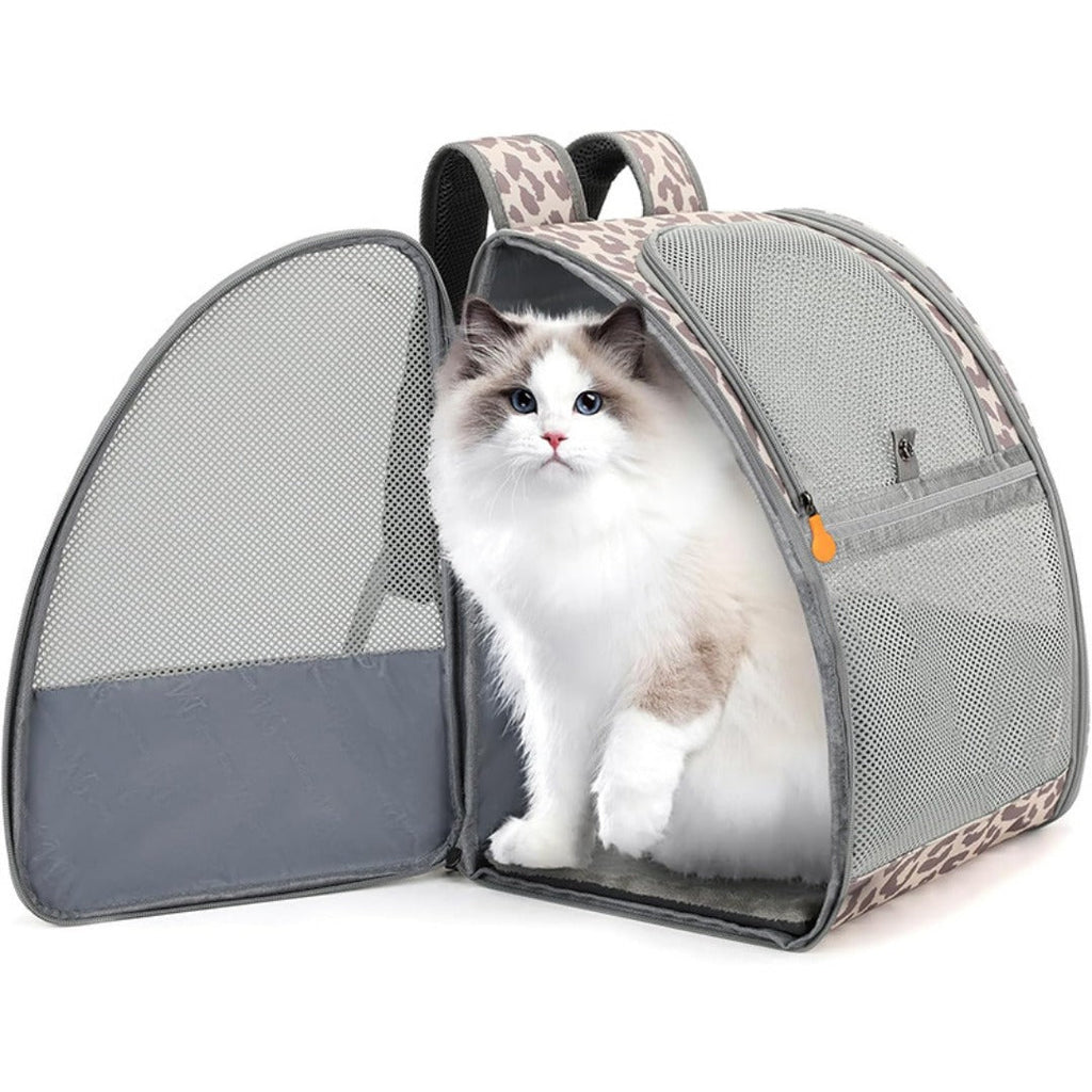 Stylish Pet Bag - Premium Pet Backpack with Breathable Mesh for Hiking, Perfect for Cats