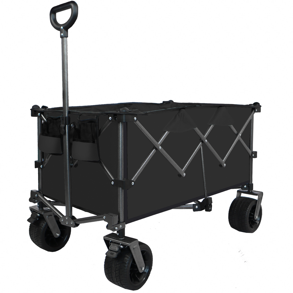 Collapsible Folding Wagon Push/Pull  Beach Cart