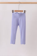 Scalloped Yoga Active Leggings