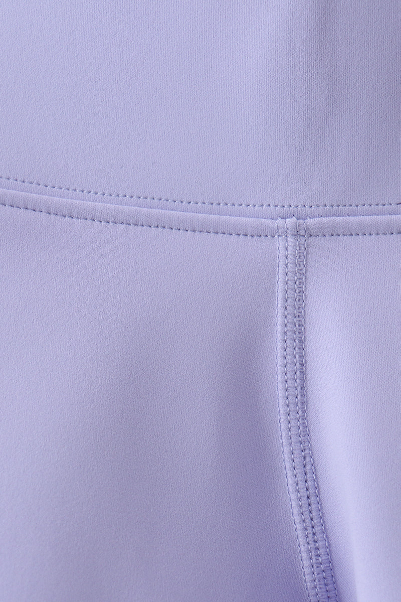 Scalloped Yoga Active Leggings
