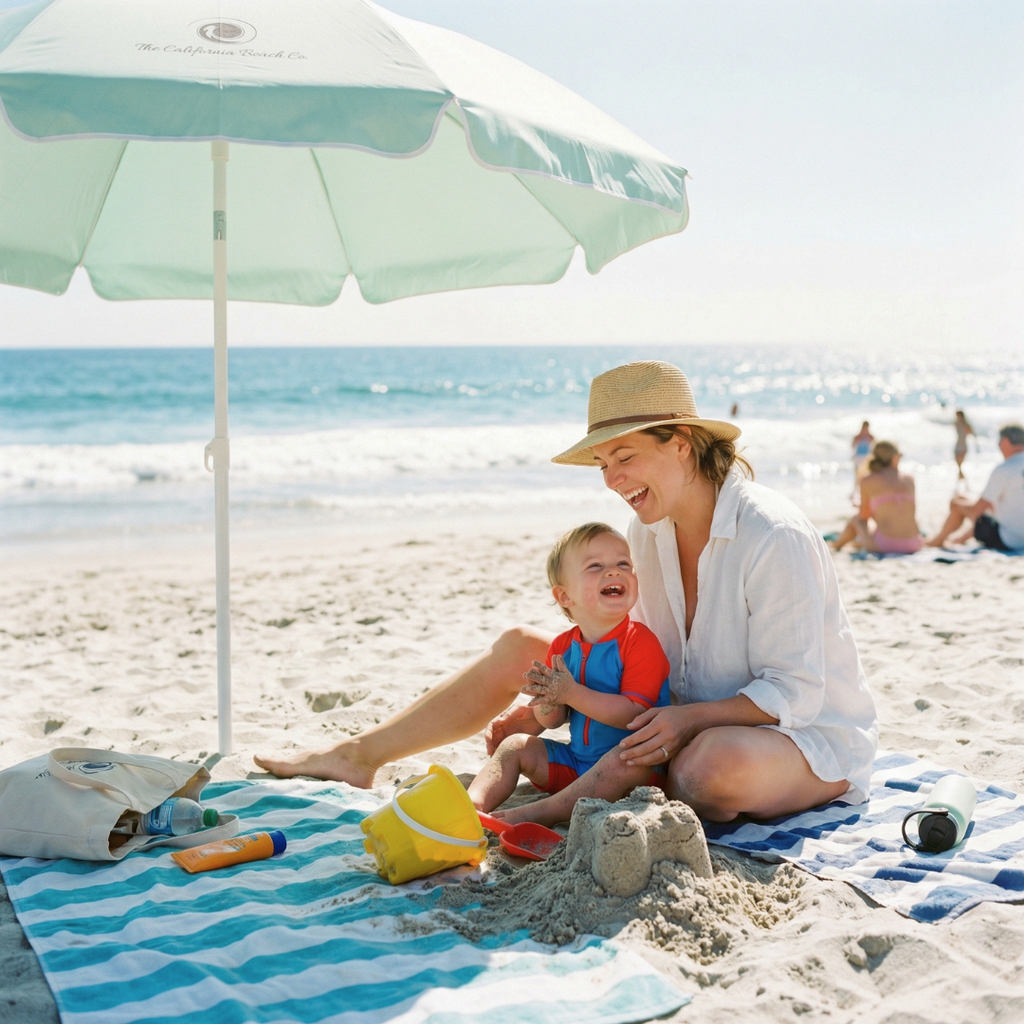 Coastline Beach Towel