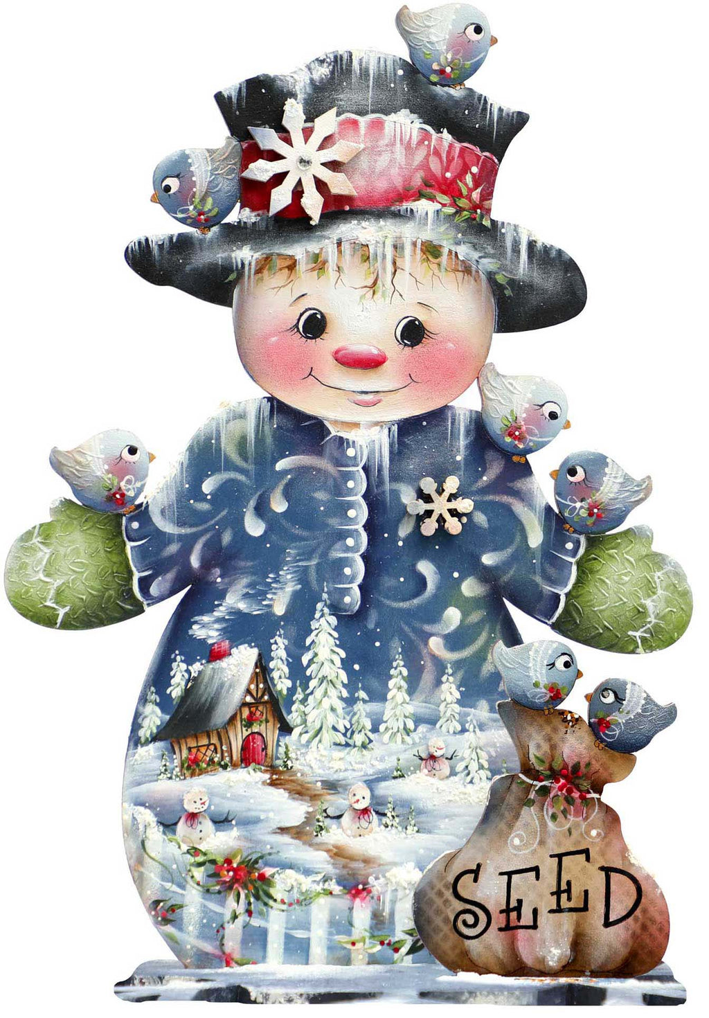 Door Decor - Christmas Santa Snowman Decor