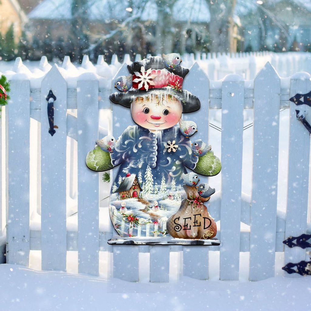 Door Decor - Christmas Santa Snowman Decor