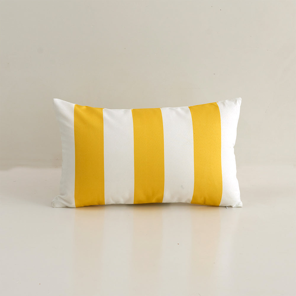 Stripes/Waving Outdoor Waterproof Pillow
