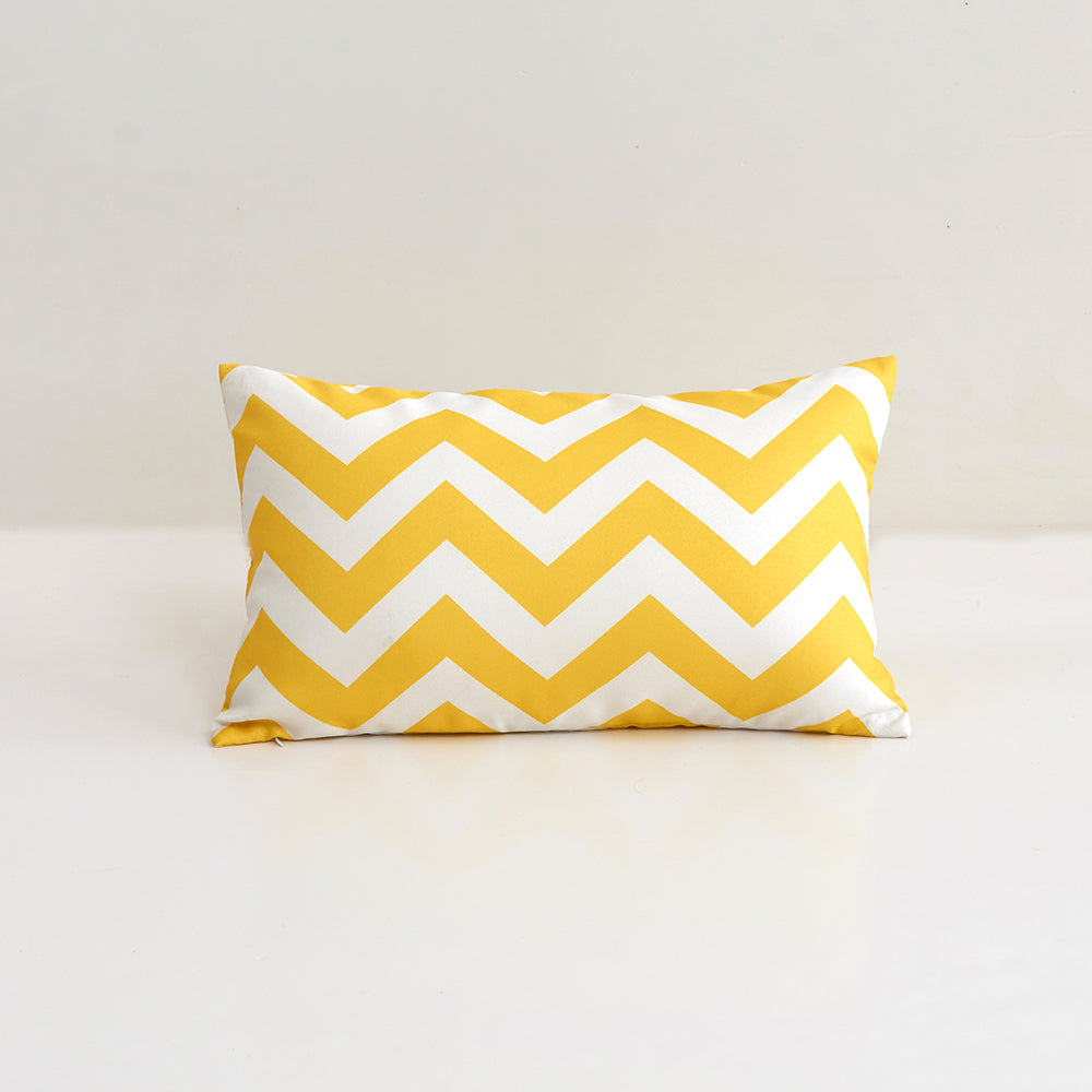 Stripes/Waving Outdoor Waterproof Pillow