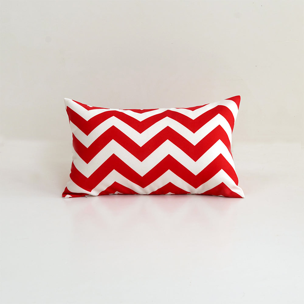 Stripes/Waving Outdoor Waterproof Pillow