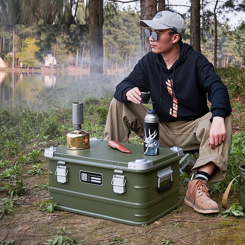 Outdoor Aluminum Alloy Storage Box Camping