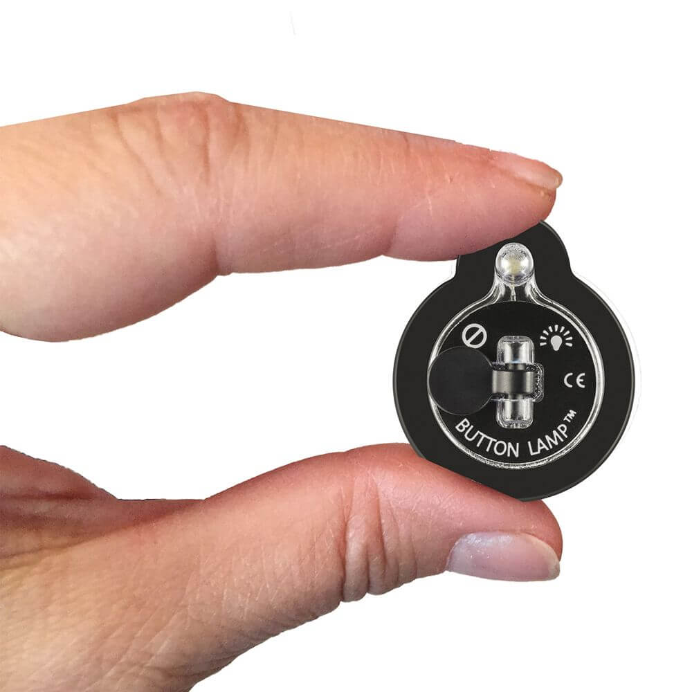 BUTTON LAMP Adhesive LEDs Light Package