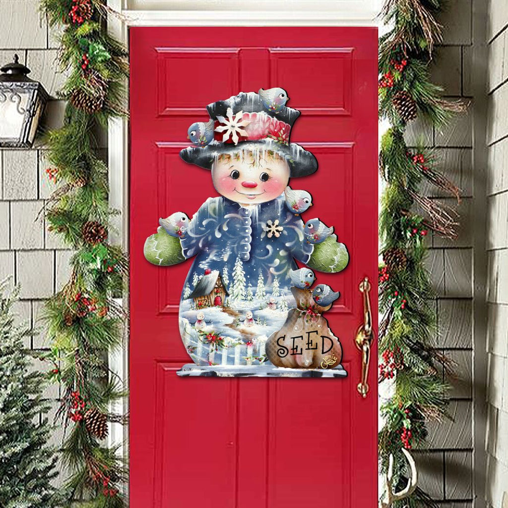 Door Decor - Christmas Santa Snowman Decor