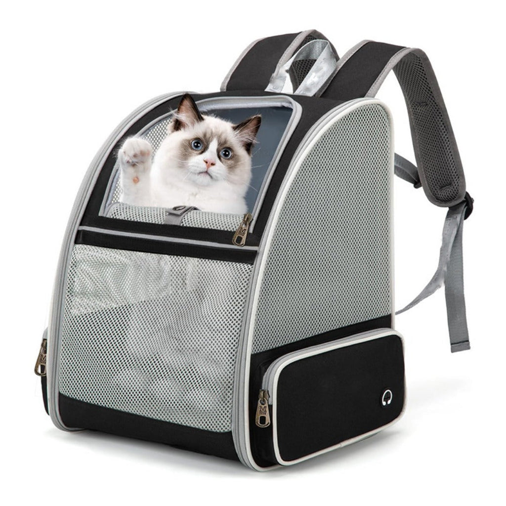 Stylish Pet Bag - Premium Pet Backpack with Breathable Mesh for Hiking, Perfect for Cats