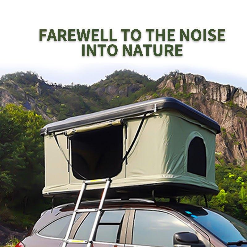 Self-driving Tour Camping Hard Shell Outdoor Folding Roof Tent