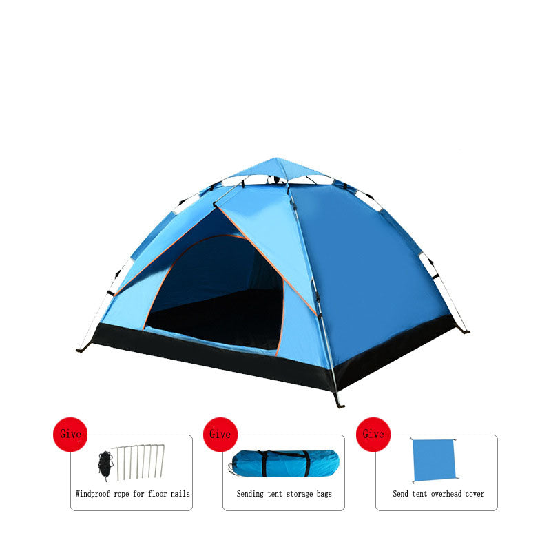 Outdoor Automatic Open Tents Rainproof