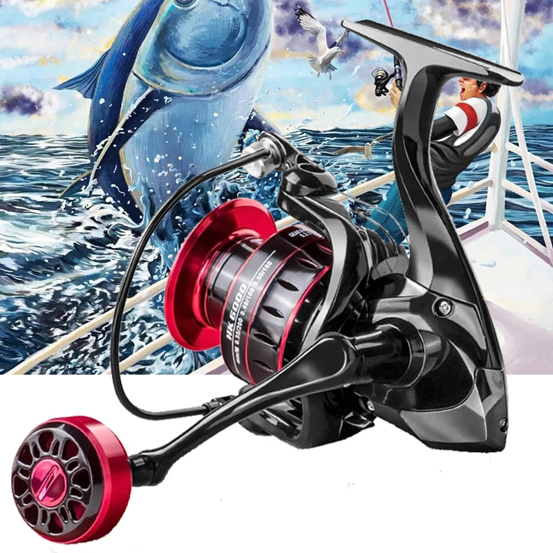 Fishing Reels 1000-7000 Metal Spool for salt water