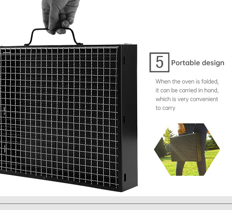 Outdoor Barbecue Portable Charcoal Grill