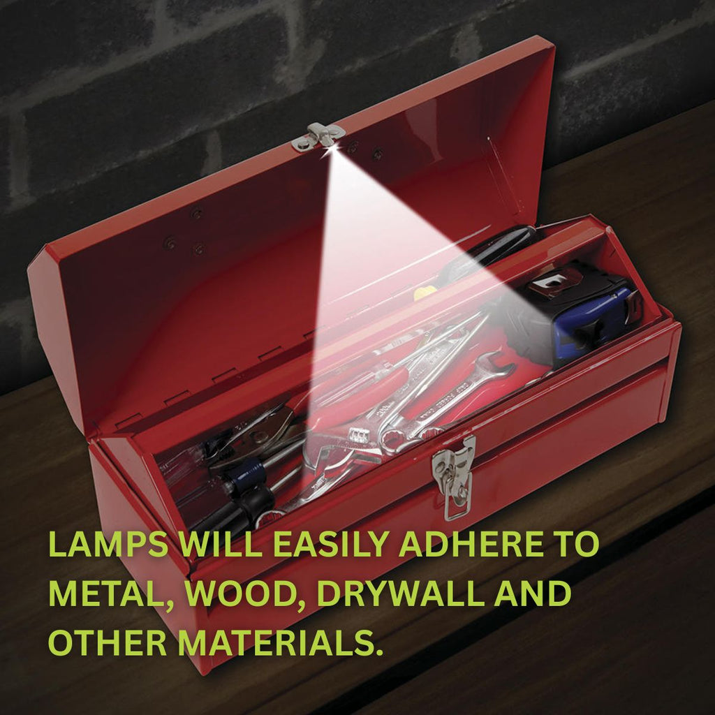 BUTTON LAMP Adhesive LEDs Light Package