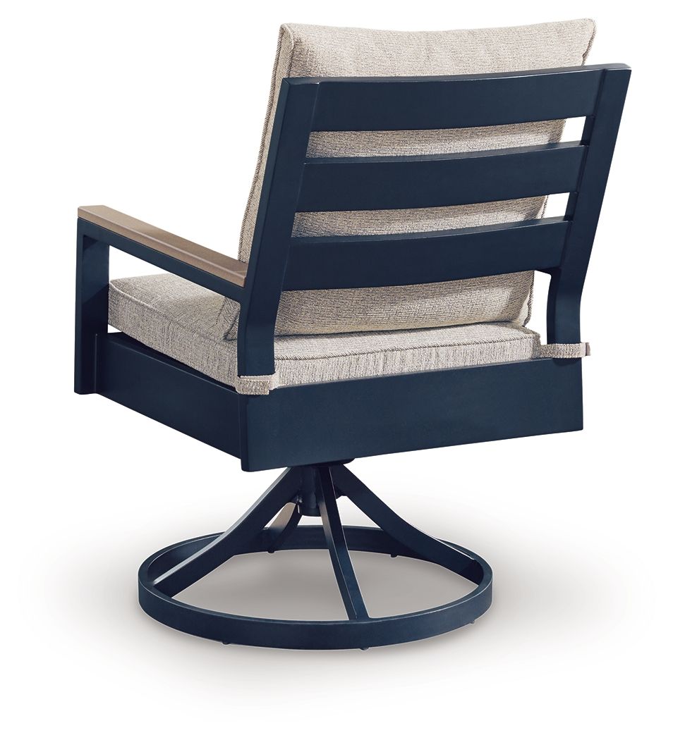 East Beach - Swivel Chair With Cushion (Set of 2)