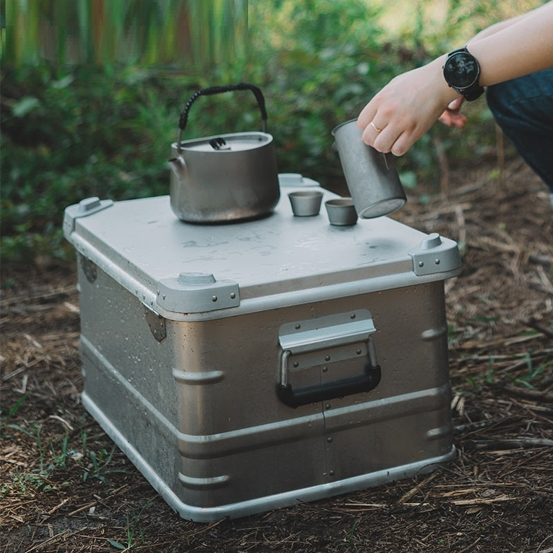 Outdoor Aluminum Alloy Storage Box Camping