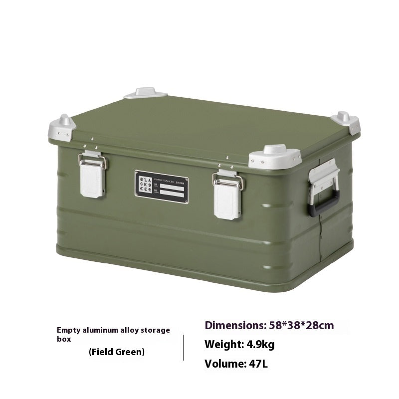 Outdoor Aluminum Alloy Storage Box Camping