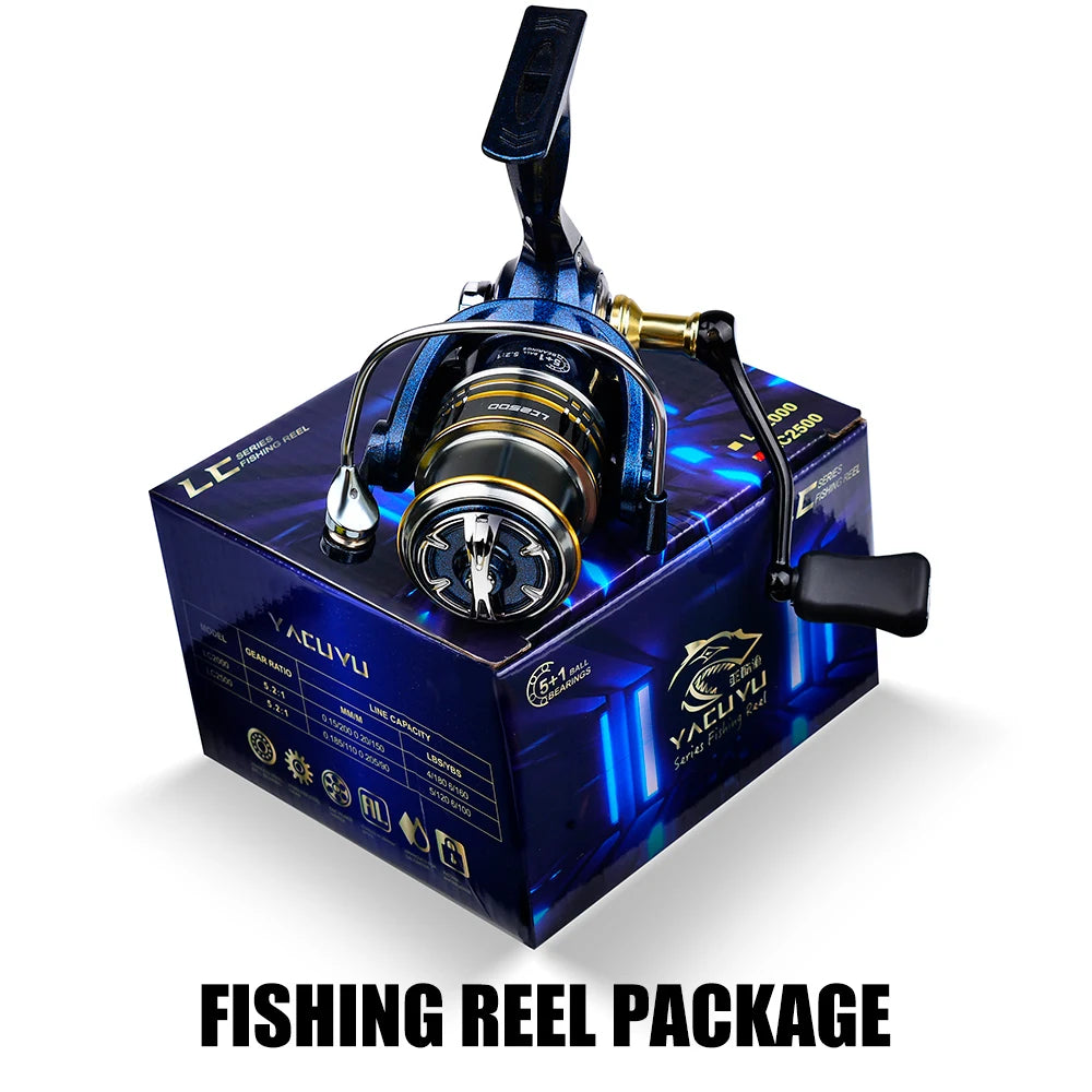 metal spinning wheel fishing reel