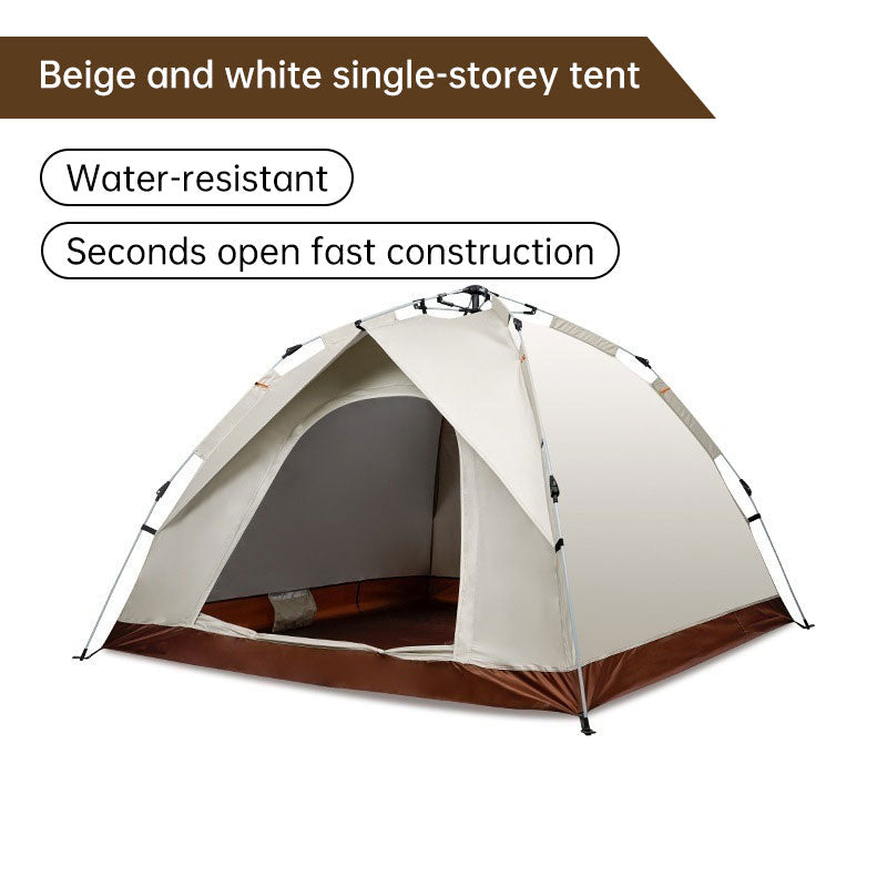 Camping tent full automatic speed open tent rain/sunscreen
