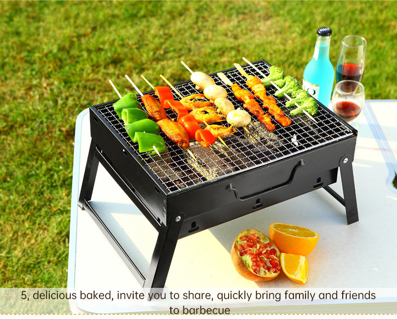 Outdoor Barbecue Portable Charcoal Grill