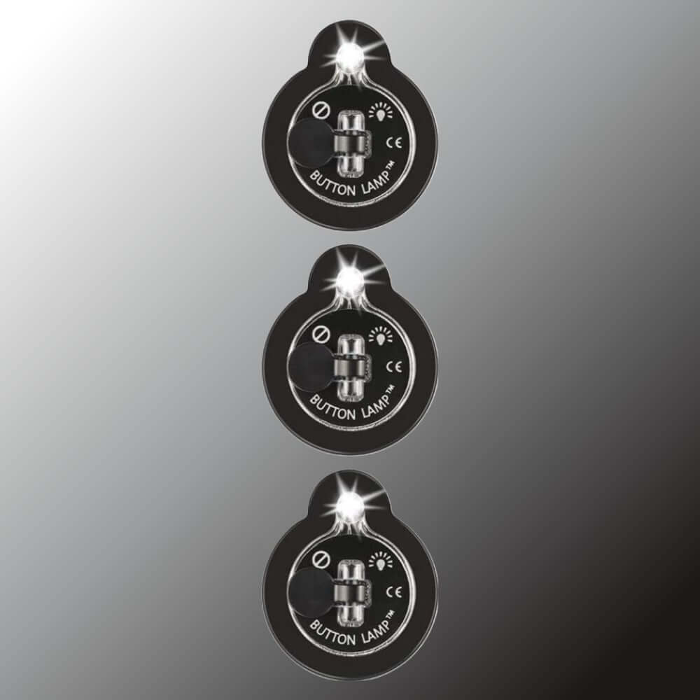 BUTTON LAMP Adhesive LEDs Light Package