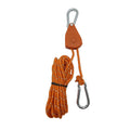 Tent camping canopy wind rope pulley