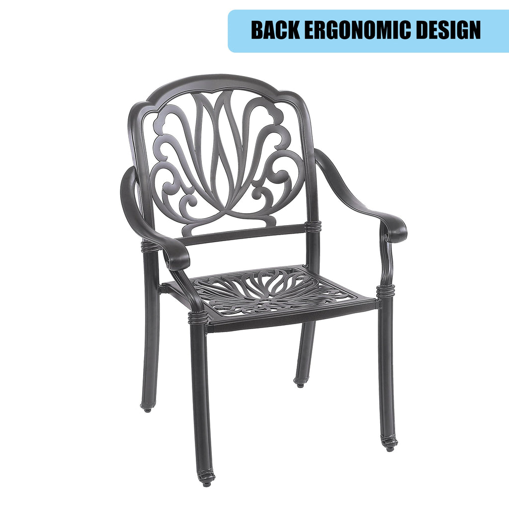 5 PCS Outdoor Furniture Dining Table Set