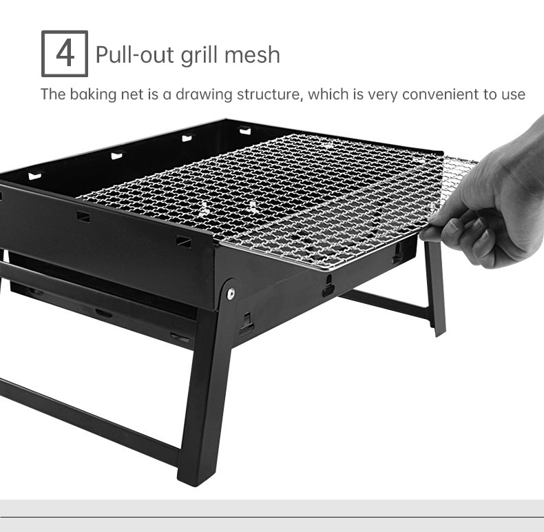 Outdoor Barbecue Portable Charcoal Grill