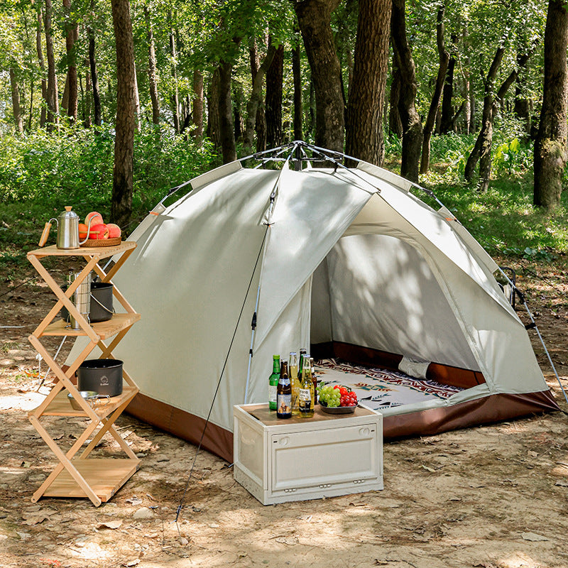 Camping tent full automatic speed open tent rain/sunscreen