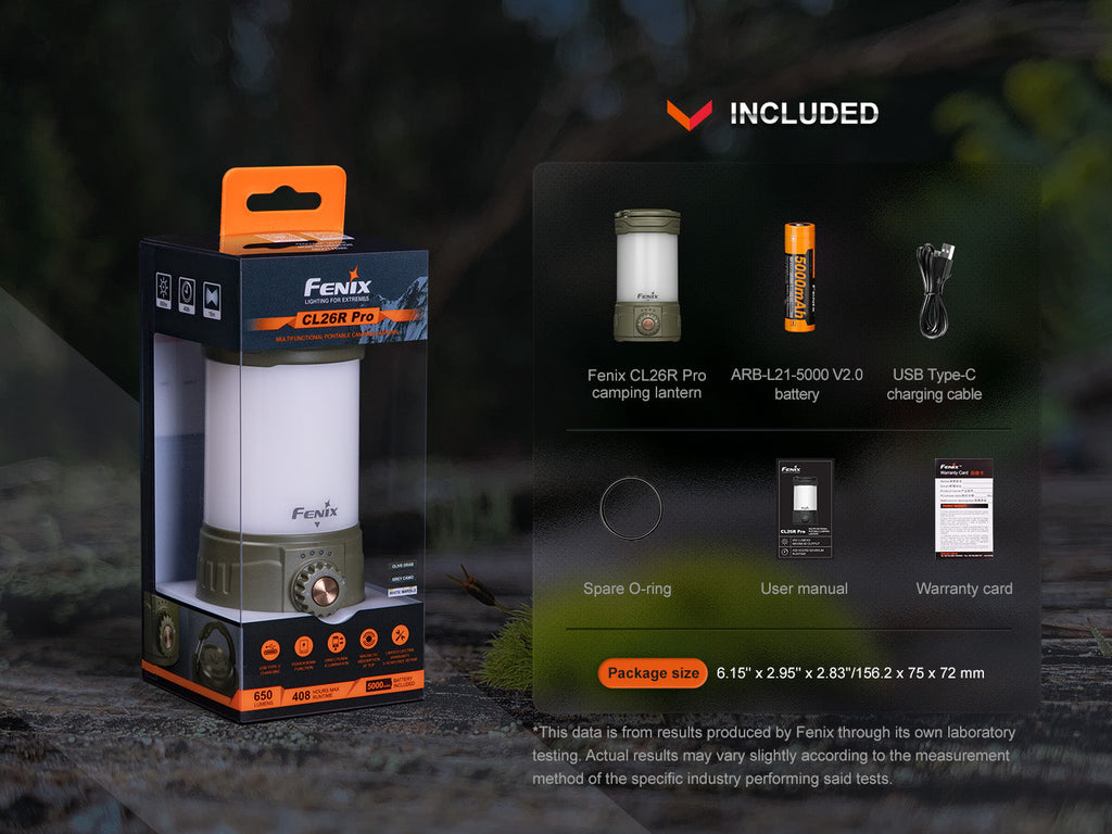Fenix PRO High Performance LED Rechargeable Camping Lantern