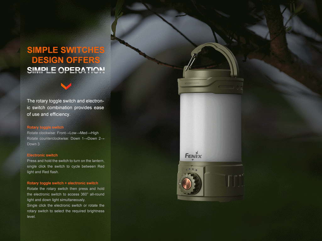 Fenix PRO High Performance LED Rechargeable Camping Lantern