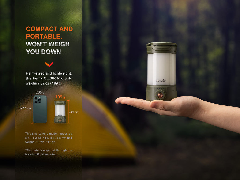 Fenix PRO High Performance LED Rechargeable Camping Lantern
