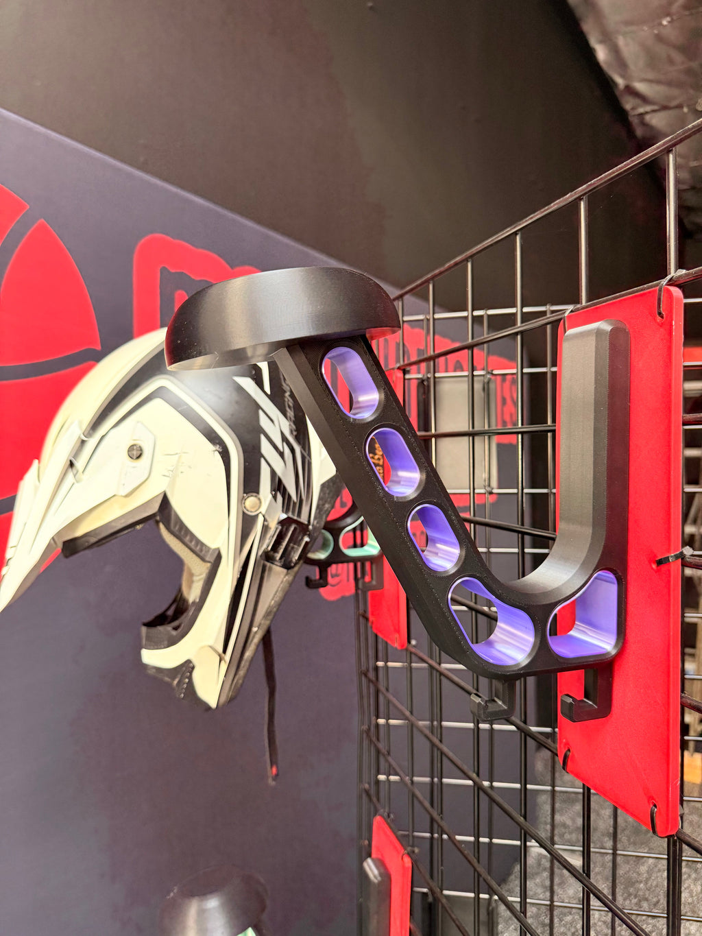 Motorcycle Helmet Wall Mount