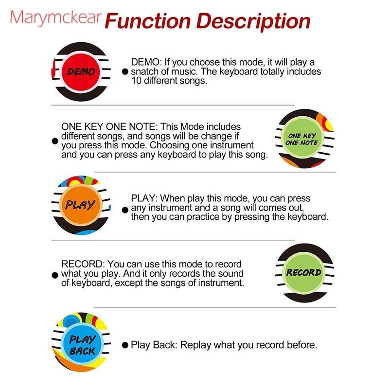 Baby Electronic Music Piano Play Mat