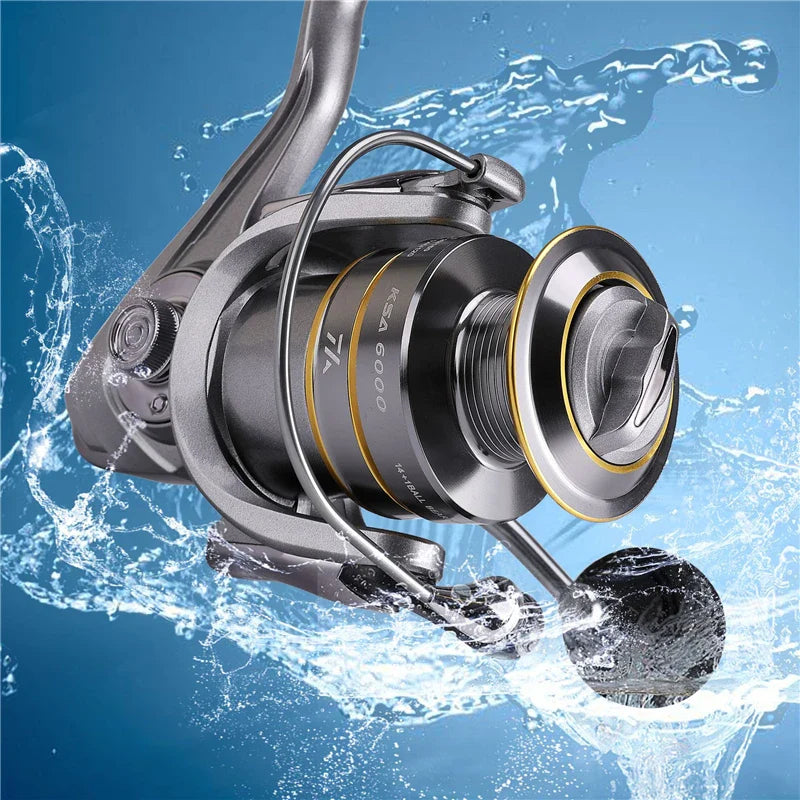 High Quality BB Double Spool Fishing Reel 5.5:1 Gear For Saltwater