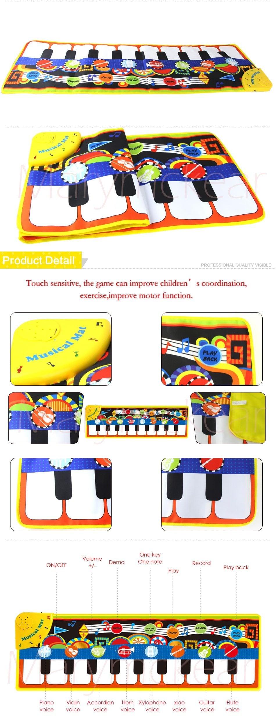 Baby Electronic Music Piano Play Mat