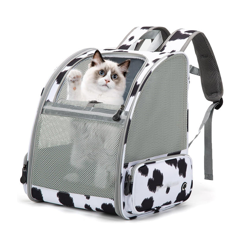 Stylish Pet Bag - Premium Pet Backpack with Breathable Mesh for Hiking, Perfect for Cats