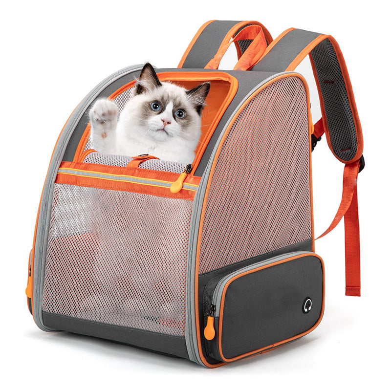 Stylish Pet Bag - Premium Pet Backpack with Breathable Mesh for Hiking, Perfect for Cats