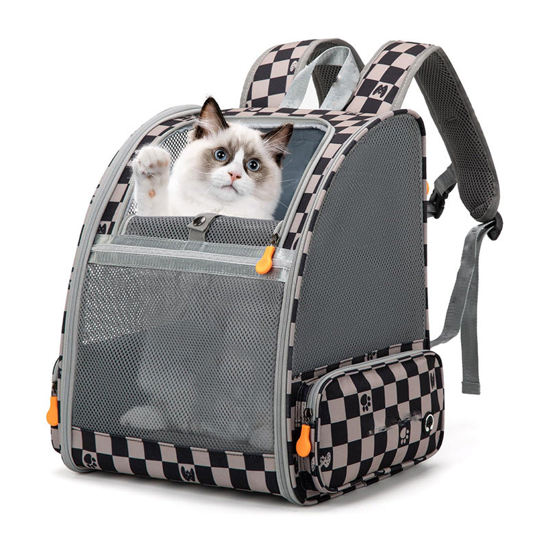 Stylish Pet Bag - Premium Pet Backpack with Breathable Mesh for Hiking, Perfect for Cats