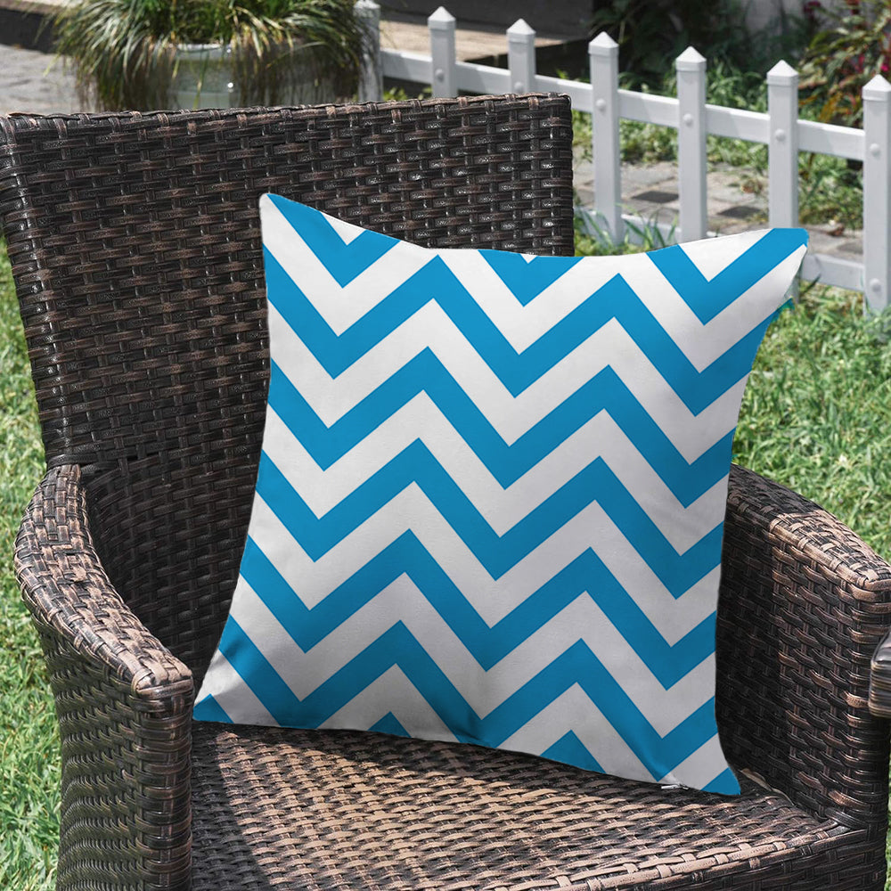 Stripes/Waving Outdoor Waterproof Pillow