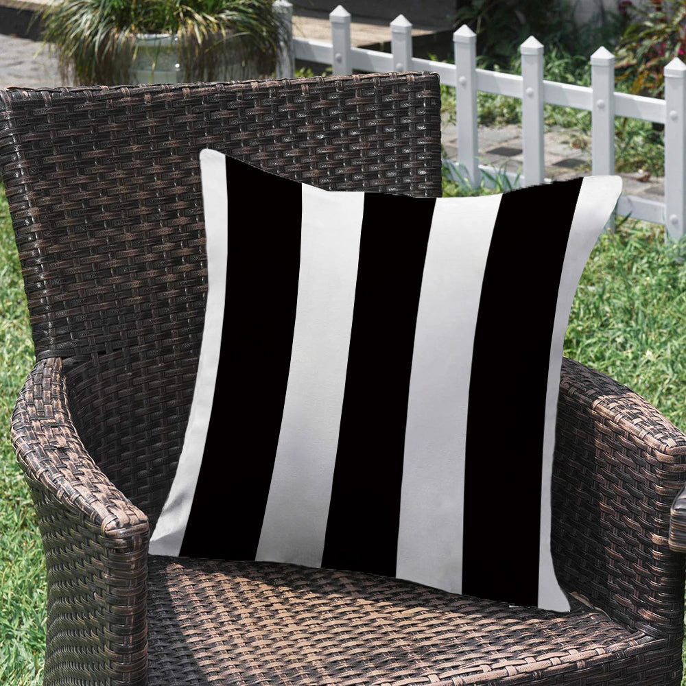 Stripes/Waving Outdoor Waterproof Pillow