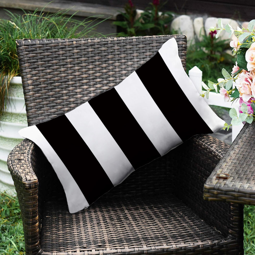 Stripes/Waving Outdoor Waterproof Pillow