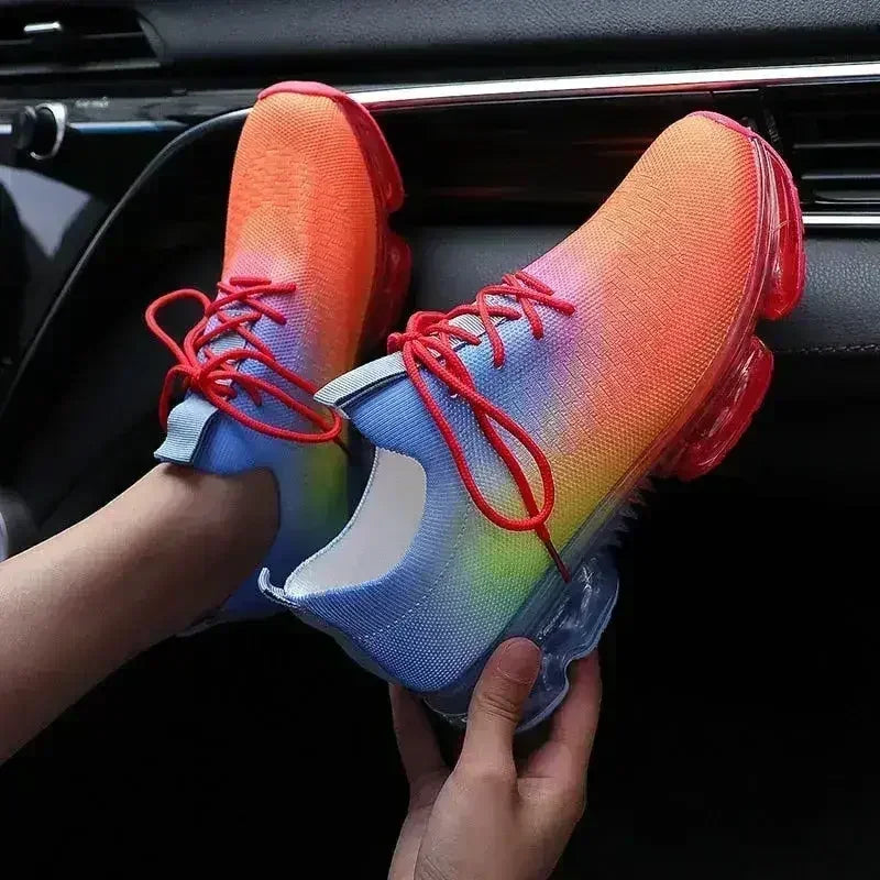 Mesh Cozy Running Sport Women's Lace Up Sneakers