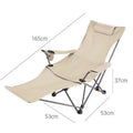 Folding Recliner Portable Camping Chair