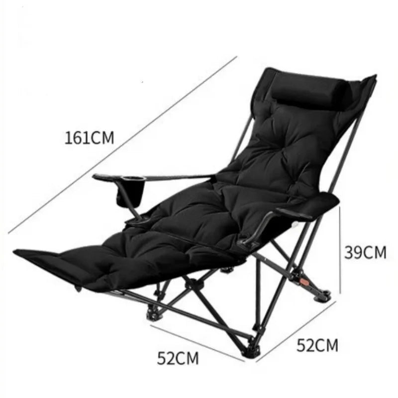 Folding Recliner Portable Camping Chair