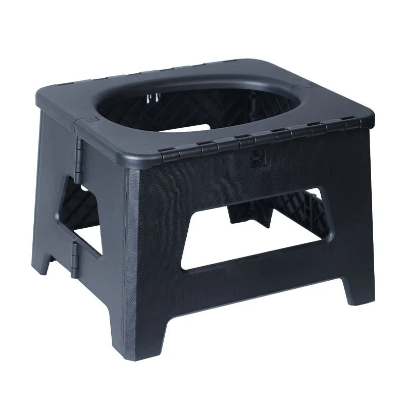 Outdoor Adult Portable Mobile Toilet Equipment and step stool