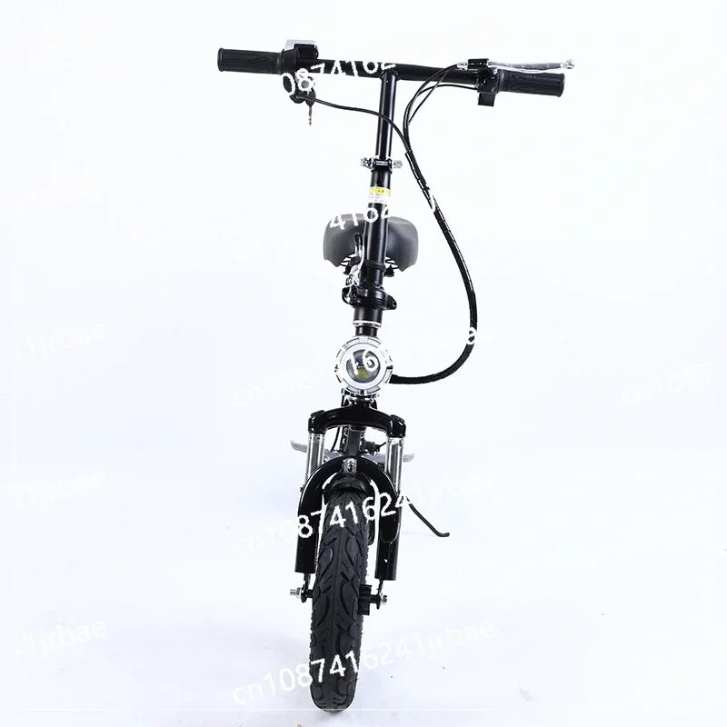 Electric scooter, small folding electric recreational vehicle