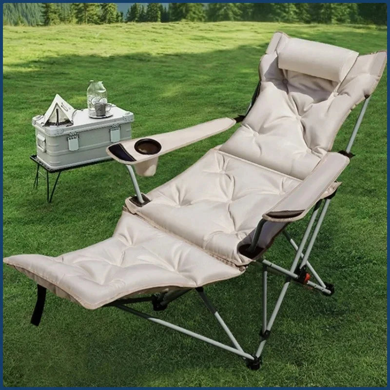 Folding Recliner Portable Camping Chair